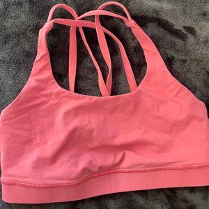 Lululemon Energy Bra Pink Size 6